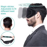 Travel Eye Mask Supplier - China Factory Wholesale 3D Sleep Eyemask Custom Logo Travel Size Colorful Plush