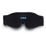 Bluetooth Sleep Mask Manufacturer - Blueteeth 3D Custom Printed Logo Sleep Mask Knit Technics Shading Music