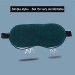 Luxury Satin Mask Factory - Hot Selling Luxury Satin Silk Sleep Mask Imitated Cotton Material Elastic Strap