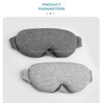 Sleeping Eye Mask Manufacturer - Adjustable Cotton Soft Shade Light Elastic Knit Belt Comfortable
