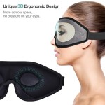 Winter Sleep Mask Supplier - Long Fluffy Winter Sleep Masker Elastic Strap Knit Eye Patch for Contour