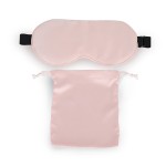 Silk Eye Mask Factory - Hot Selling Silk Eye Mask with Elastic Strap for Sleeping Travel Light Blocking
