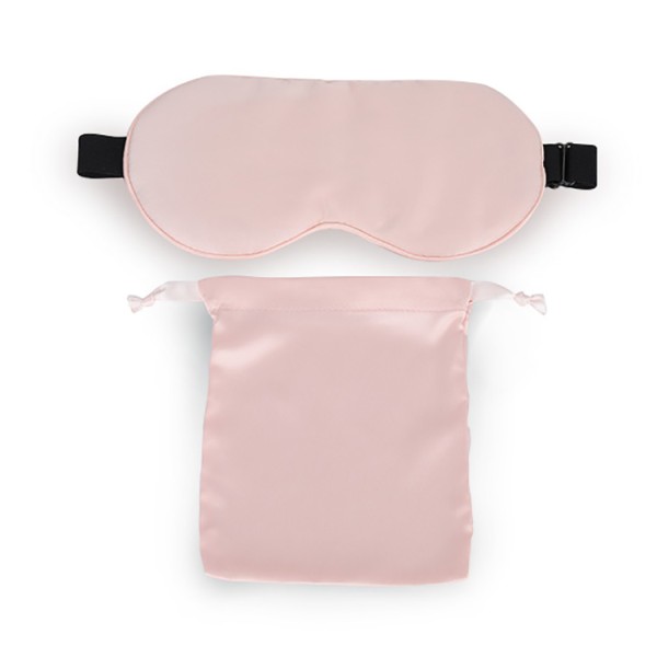 Silk Eye Mask Factory - Hot Selling Silk Eye Mask with Elastic Strap for Sleeping Travel Light Blocking
