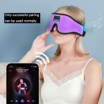 White Bluetooth Mask Supplier - New White Bluetooth Sleep Music Eye Mask 3D Knit Technics Dry Sound Relaxation