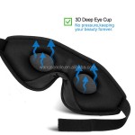 Christmas Eye Mask Manufacturer - 2024 Christmas Gifts Super Soft 3D Contoured Sleep Mask Elastic Strap