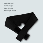 MSAK Sleep Patches Factory - New Style MSAK Knit Sleep Patches for Men Women Black Travel Eye Mask