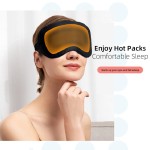 Electric Heated Mask Supplier - New Style Satin Electric Heated Steam Eye Sleep Mask Self-Heating Reusable