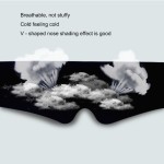 MSAK Sleep Patches Factory - New Style MSAK Knit Sleep Patches for Men Women Black Travel Eye Mask