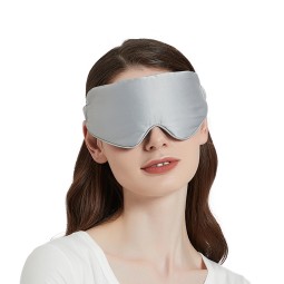USB Heated Mask Manufacturer - High Quality USB Heated Luxury Mulberry Silk Eye Mask Blackout Sleep Mask