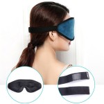 Luxury Eye Mask Supplier - Customizable Luxury 3D Memory Foam EyeMask Blackout Travel Eyeshade Knit