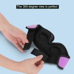 Washable Bluetooth Mask Supplier - 3D Knit Sleeping Eye Mask with Wireless Music BT 5.0 Headphones Washable