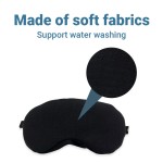 3D Sleep Mask Supplier - Handmade Cotton 3D Sleep Mask Black Out Shading Light Sleeping Cover