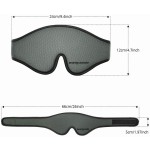 Memory Foam Eye Mask Manufacturer - Custom Logo 3D Memory Foam Sleep Mask Super Soft Mesh Fabric