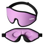 Adjustable Sleep Mask Factory - Luxury Adjustable 3D Eye Sleeping Mask Custom Logo Cotton Blackout Lash Extension