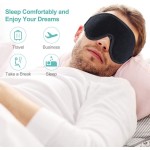 3D Sleep Eye Mask Factory - Professional Custom 3D Sleep Eye Mask Elastic Knit Technique Factory Direct