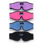 Contoured Bluetooth Mask Factory - 3D Contoured Smart Wireless Sleep Eye Mask with Bluetooth Headphones Knit