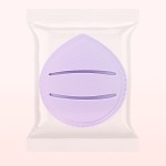 Makeup Sponge Manufacturer - Custom logo Eco Friendly Makeup Sponge Microfiber Flat Soft Private Label Makeup Blender Sponge