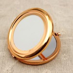 Pocket Mirror Factory - Make Your Brand Foldable Stainless Steel Pocket Mirror Private Label Round Eyelash Pocket Mirror