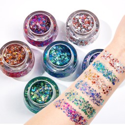 Eye Shadow Gel Manufacturer - Private Label Wholesale 6 Colors Vegan Cheek Eye Eye Shadow Gel Long Lasting Waterproof