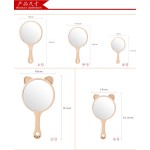 Square Mirror Supplier - Make Your Own Logo Wholesale Travel Mini Makeup Mirror Private Label High Quality LED Square