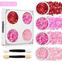 Christmas Eyeshadow Supplier - Christmas Eyeshadow Gel 10 Colors Eye Makeup Custom logo