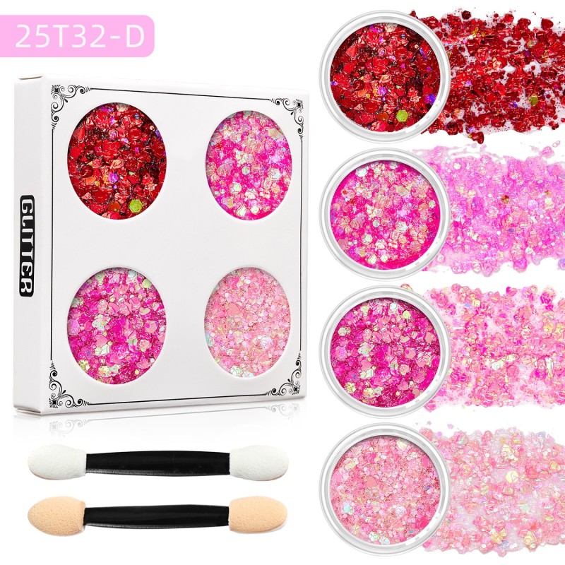 Christmas Eyeshadow Supplier - Christmas Eyeshadow Gel 10 Colors Eye Makeup Custom logo