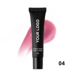 Collagen Lip Balm Supplier - Private Label Long-lasting Hyaluronic Acid Vitamin E Collagen Lip Oil Hydrating Cosmetics