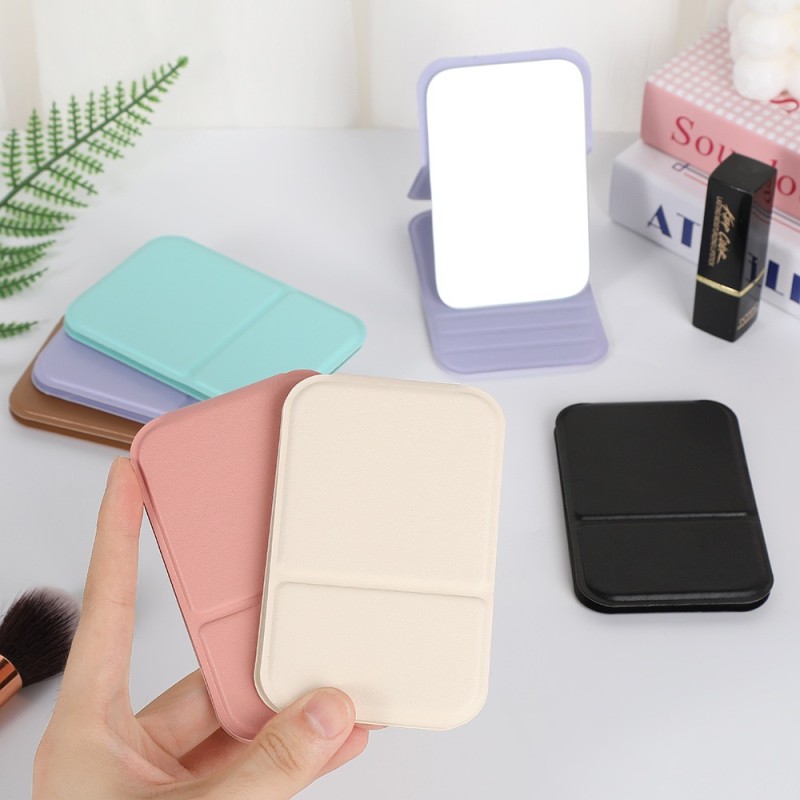 Folding Mirror Manufacturer - Make Your Own High Quality Private Label Mini Makeup Mirror Wholesale Convenient 7 Color
