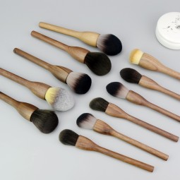Powder Brushes Supplier - Wholesale Luxury Professional Pink Blue Makeup Brush High Quality Custom Logo Cosmetics Smudge