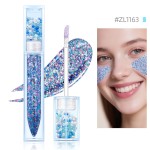 Glitter Gel Factory - Private Label Organic 6 Colors Vegan Fish Scale Glitter Gel High Pigment 24H Long Lasting Eyeshadow