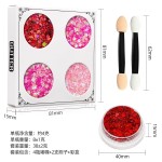 Glitter Gel Factory - Wholesale Professional Luxury Brand Long Lasting 5-color Glitter Gel Eyeshadow Makeup Organic Vegan