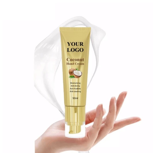 Mini Hand Cream Factory - Private Label Wholesale Custom Logo 50G Mini Hand Cream Lotion Gold Moisturizing Anti-cracking