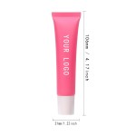 Lip Oil Supplier - Low MOQ Organic Vegan Makeup Flavoring Oil Private Label Long-wear Moisturizing Pink Peach Watermelon