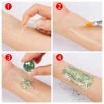 Glitter Gel Kit Factory - Private Label 11 Colors Eyeshadow Glitter Glue Gel Kit Long Lasting Glitter Gel Festival Party
