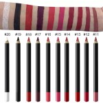 Lipliner Pencils Manufacturer - Wholesale Smudge Proof Waterproof Long Lasting Smooth Matte Lipliner Vendors Private Label