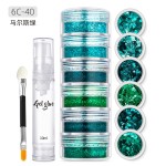Glitter Gel Kit Factory - Private Label 11 Colors Eyeshadow Glitter Glue Gel Kit Long Lasting Glitter Gel Festival Party