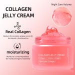Facial Cream Manufacturer - Private Label Face Care Brightening Non-irritant Hydrolyzed Collagen Facial Cream Gel