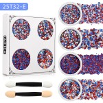 Christmas Eyeshadow Supplier - Christmas Eyeshadow Gel 10 Colors Eye Makeup Custom logo