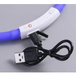 LED宠物项圈厂家-USB充电硅胶发光项圈