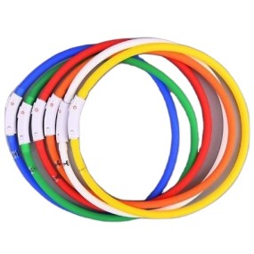 LED Pet Collar Manufacturer - USB Rechargeable Silicone Light Up Collar
