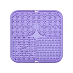 Pet Slow Feeder Mat Supplier - Silicone with Spatula and Suction Cups