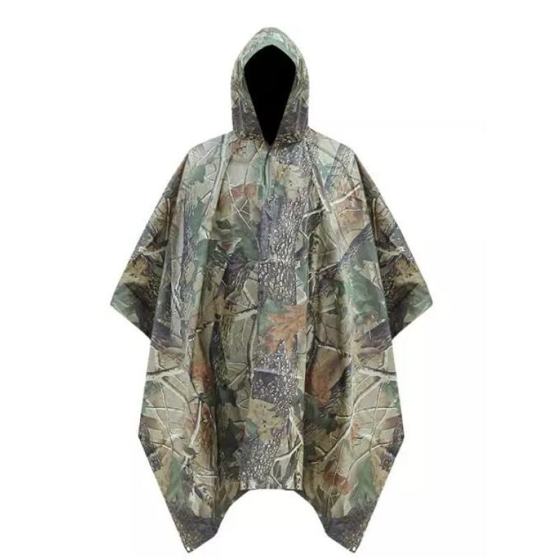 Rain Poncho Manufacturer - Camouflage Waterproof Outdoor Poncho