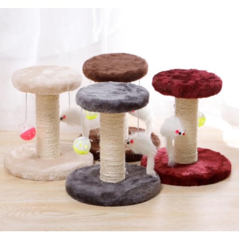 Cat Tree Factory - Sisal Rope Scratch Toy with Platforms