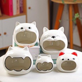 Ceramic Hamster House Supplier - Summer Cooling Nest for Small Pets