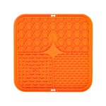 Pet Slow Feeder Mat Supplier - Silicone with Spatula and Suction Cups