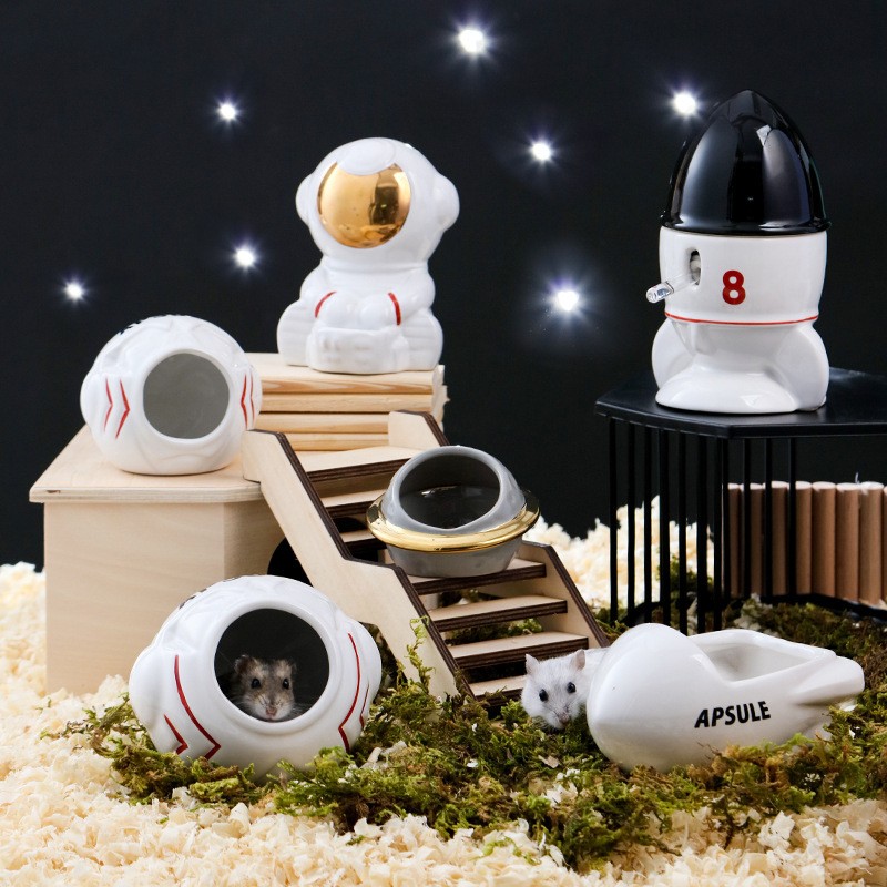 Ceramic Pet House Manufacturer - Cooling Shelter for Hamster Small Animals