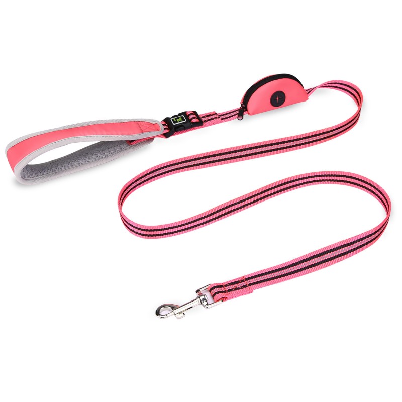 Dog Leash Factory - Reflective with Poop Bag Dispenser Wholesale