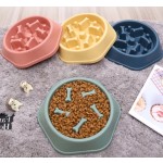 防滑宠物碗厂家-PP塑料缓食器用于训练