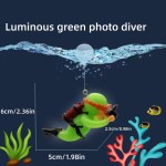 水族箱装饰厂家-夜光潜水员装饰品