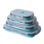 Pet Food Container Factory - Foldable Silicone Snack Storage Box